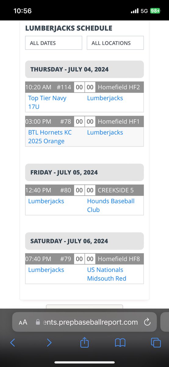 Lumberjacks Baseball tweet media