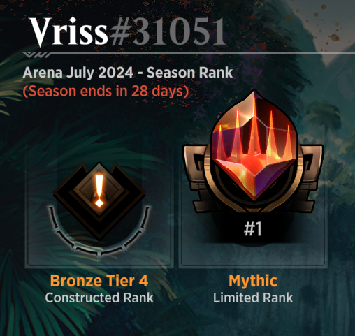Still got it (Ignore the constructed rank <3)