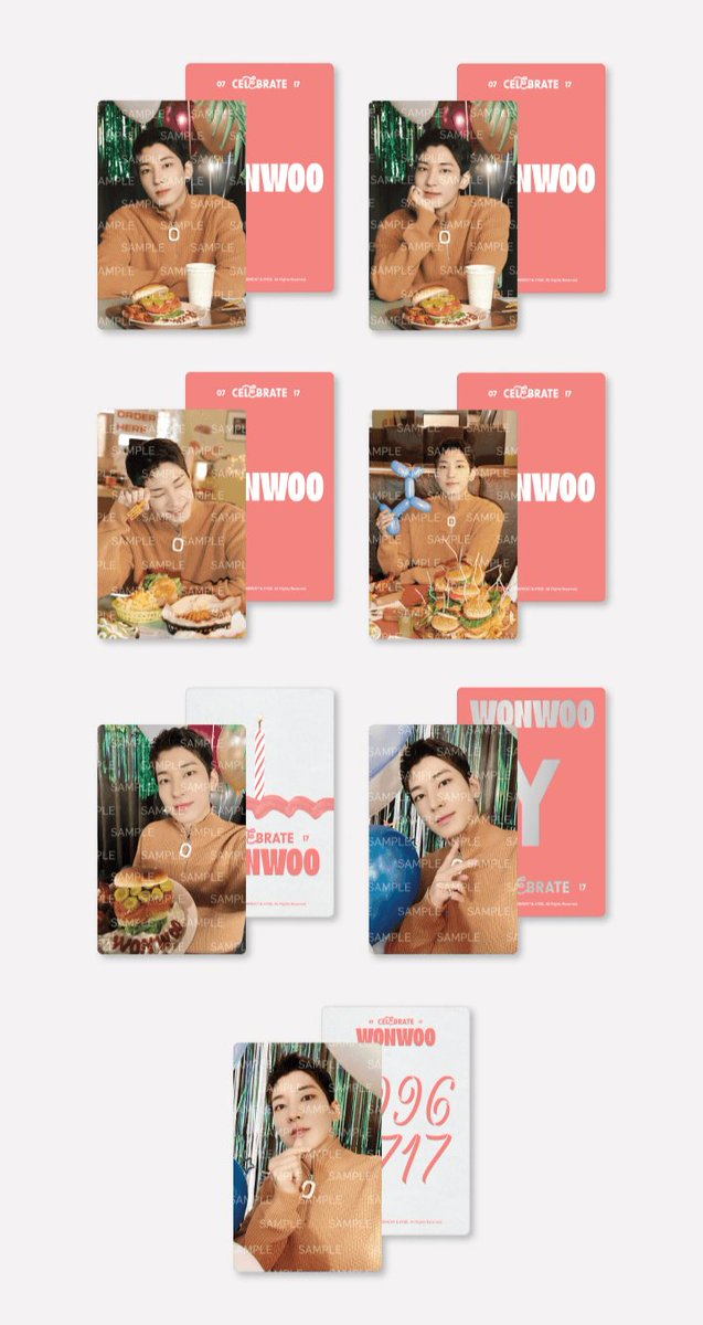 🎁 240703 HAPPY WONWOO DAY Birthday Box Ver. 3 Inclusions