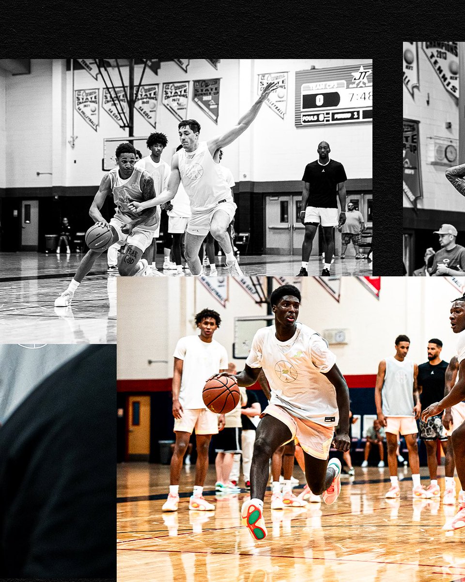 NikeEYB's tweet photo. Even after a ring the grind doesn’t stop 🏆 @jaytatum0 @Jumpman23 https://t.co/1U24hYPq7g