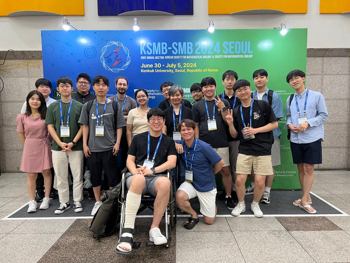 umichkim's tweet image. IBS BIMAG members at #SMB2024