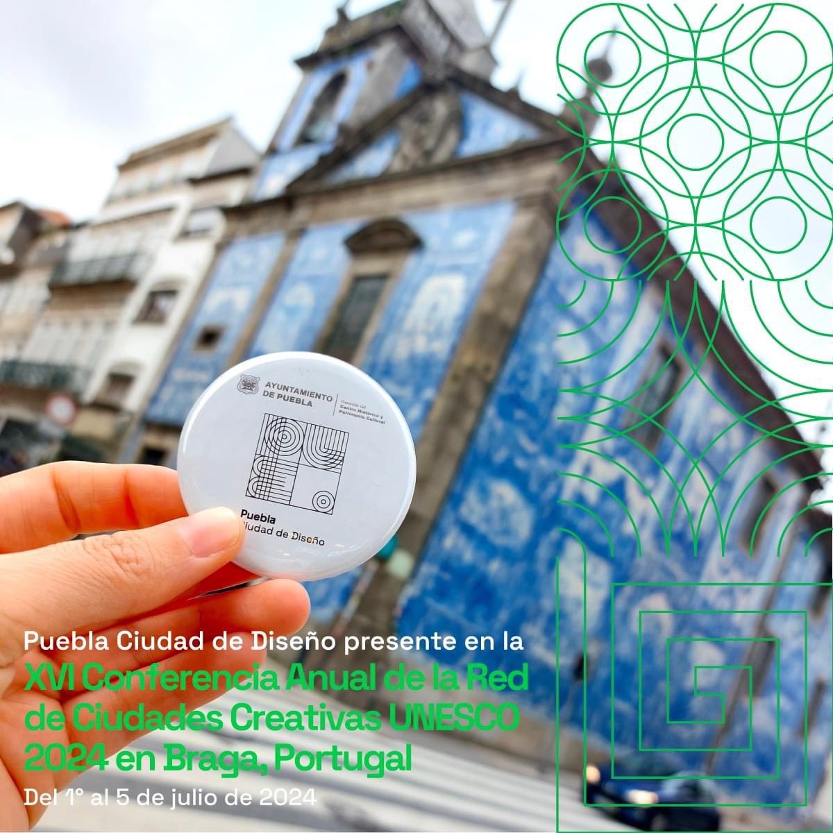 ¡PCD en Braga Media Arts!

Hasta el 5 de julio estaremos compartimos ideas, conversaciones y experiencias con más de 300 #CreativeCities <a href="/UNESCO/">UNESCO 🏛️ #Education #Sciences #Culture 🇺🇳</a> con un único objetivo: impulsar el desarrollo sostenible de nuestras ciudades a través de la creatividad. 💡

#PueblaEsDiseño