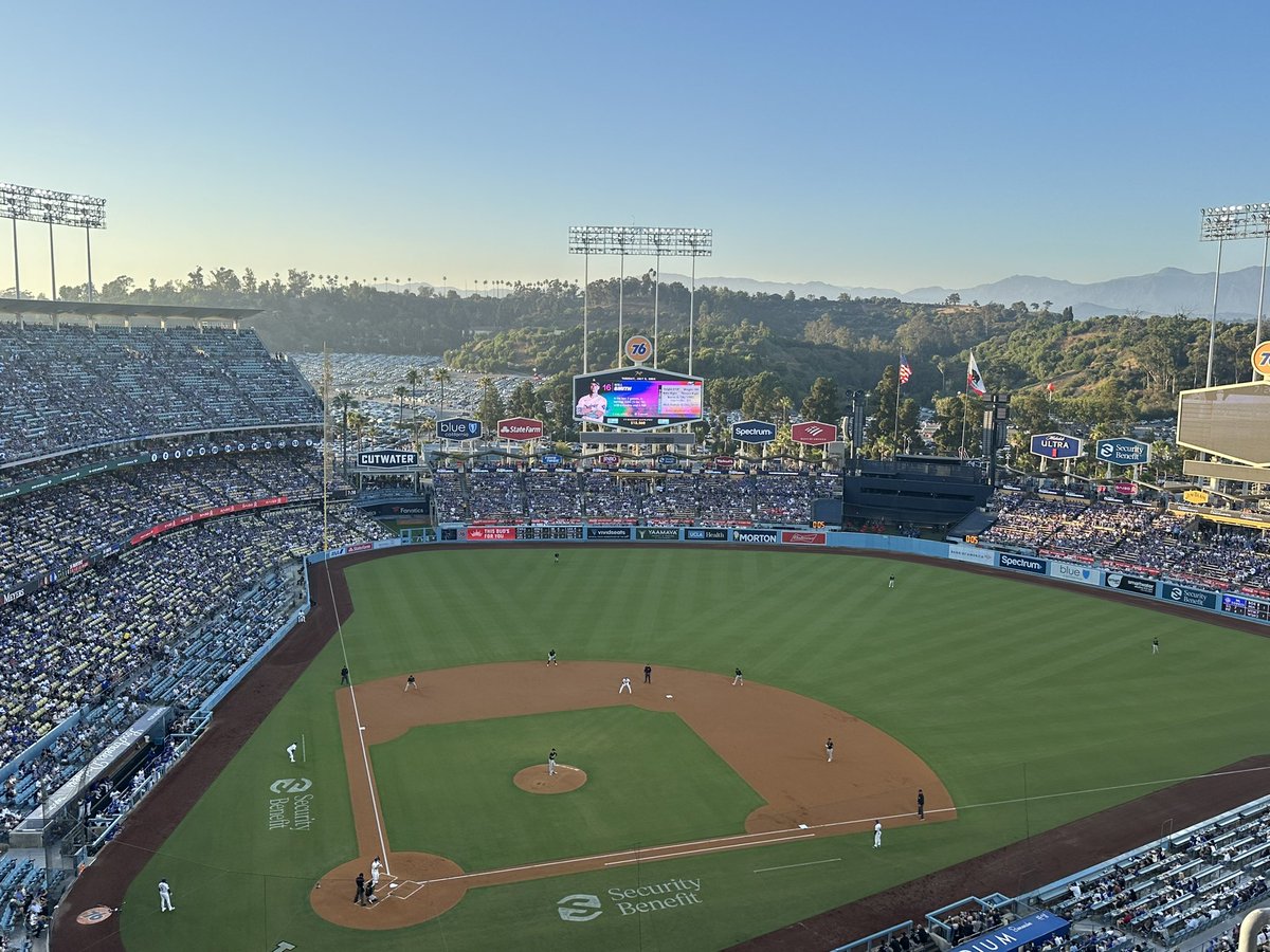 nyy_cate's tweet image. … and another stadium is crossed off the list. #LetsGoDodgers #DodgerStadium #walletcard