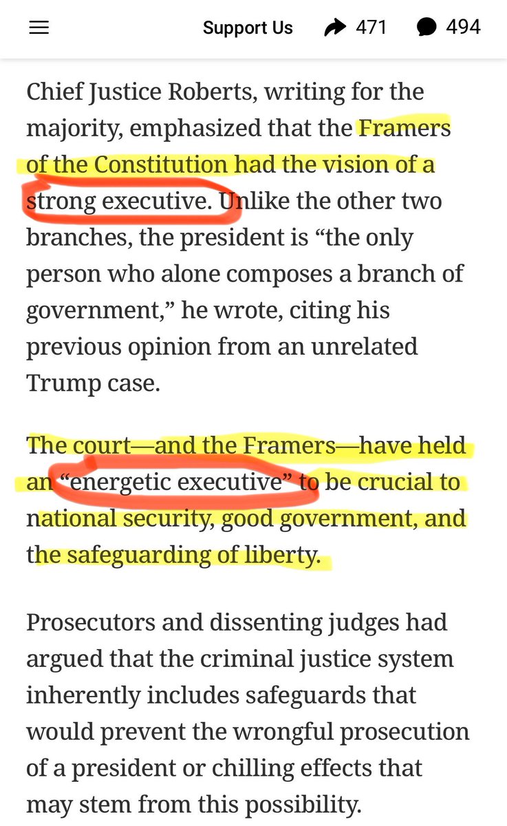 CoachTenKate's tweet image. The Supreme Court and much more importantly the FRAMERS are onto something:)