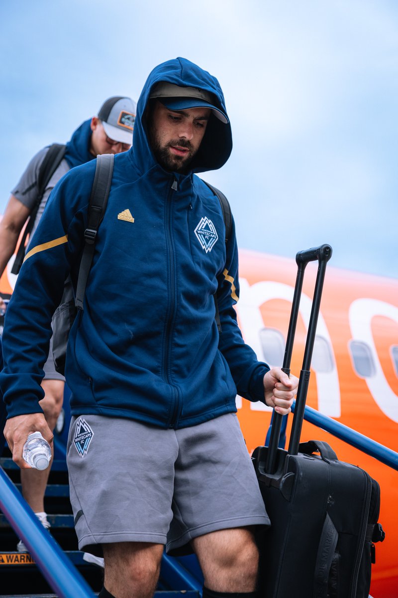 WhitecapsFC's tweet image. Arrived and focusing on tomorrow 🛬

#VWFC | #MINvVAN