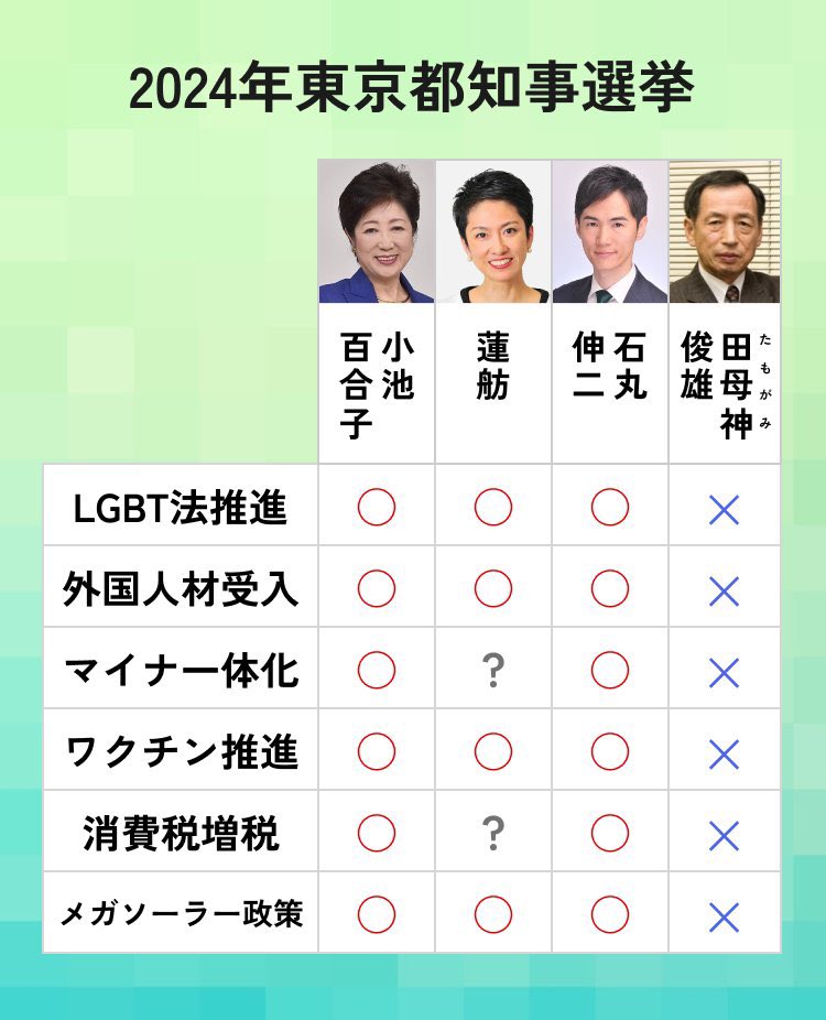 <a href="/tkzwgrs/">滝沢ガレソ</a> 田母神としおさんです。理由は以下の通り