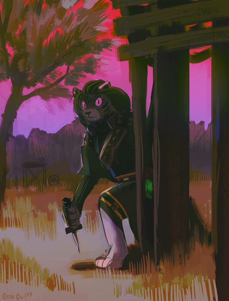 orcaowlart's tweet photo. Stealth mode 🗡️ https://t.co/9b8FdYvvqL