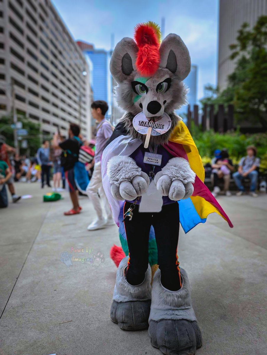 ThePaintedFoxxo's tweet image. #TorontoPride 2024 was a huge success! :D Thank you to @FierceFurriesTO for continuously putting on amazing events for our community!

If you see anybody here you know the tags of, please feel free to tag them! :)