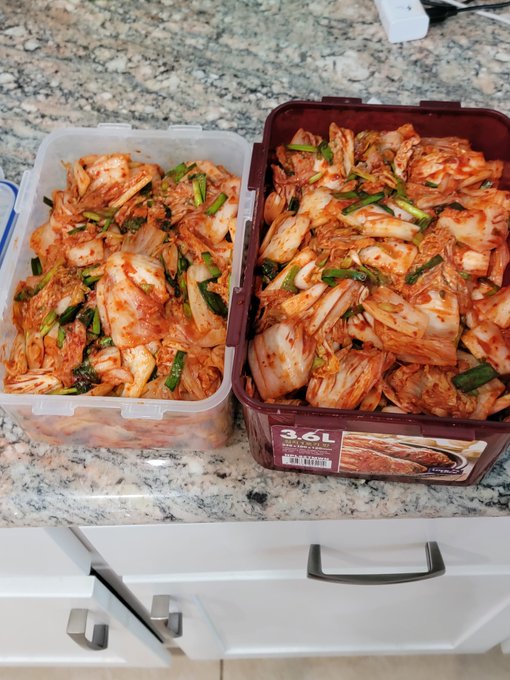 Had to make new kimchi. Still taking bookings for July and taking bookings for August. Panties and bras