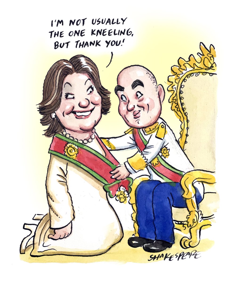 Gina receives an honour from the king of Cambodia! smh.com.au/cbd/gina-rineh… CBD colun <a href="/smh/">The Sydney Morning Herald</a> <a href="/theage/">The Age</a>