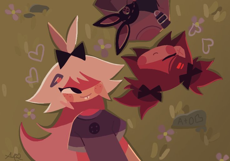 Alice x Oliver I love them sm (oc designs by @A3DGhost) please