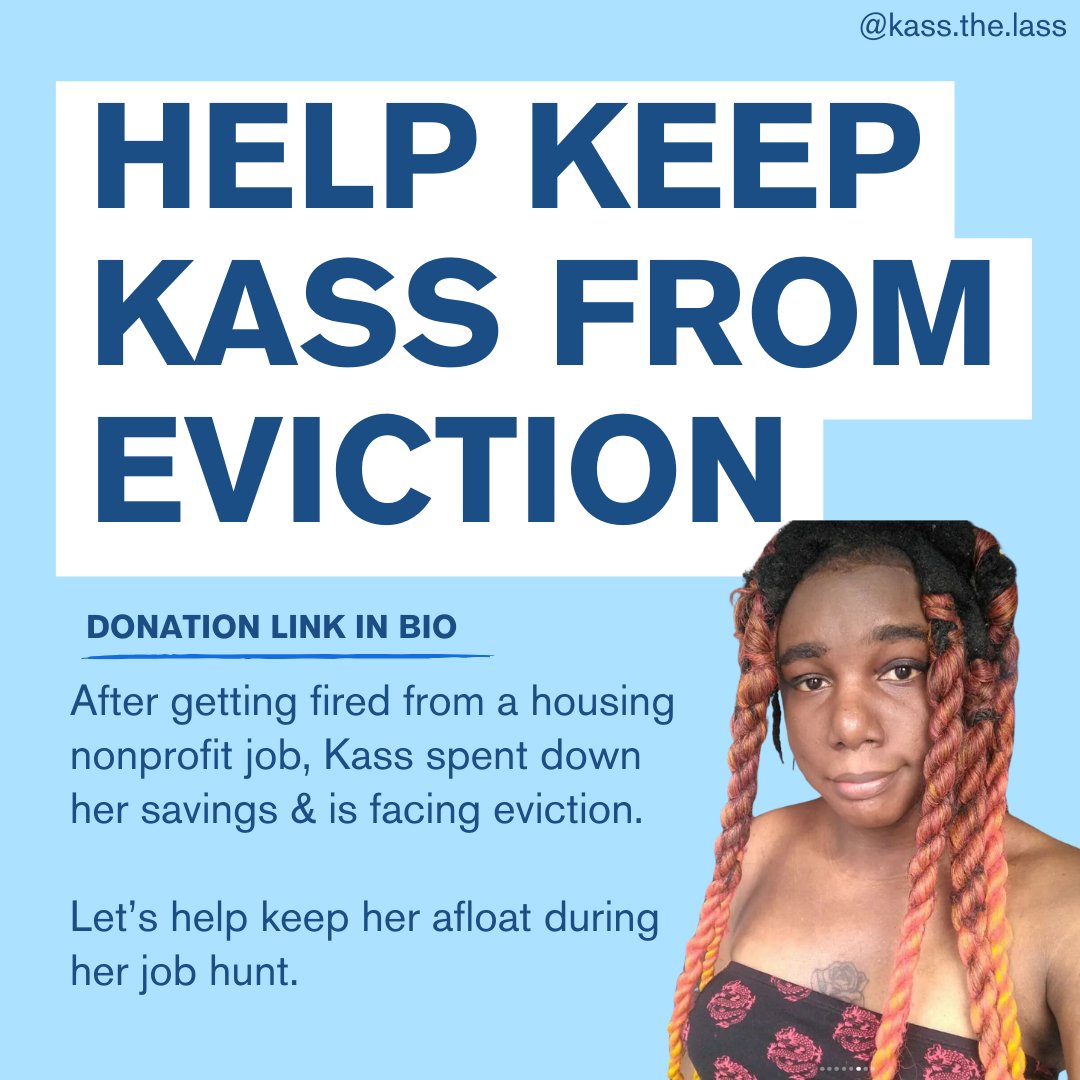Kass is a volunteer and former spicy worker who is trying to stay out of the industry and off the streets!

Throw her a bone. Give her a soft landing to find more work. 

gofund.me/c2e5a234