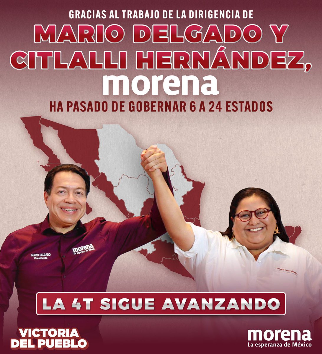 Morena tweet media
