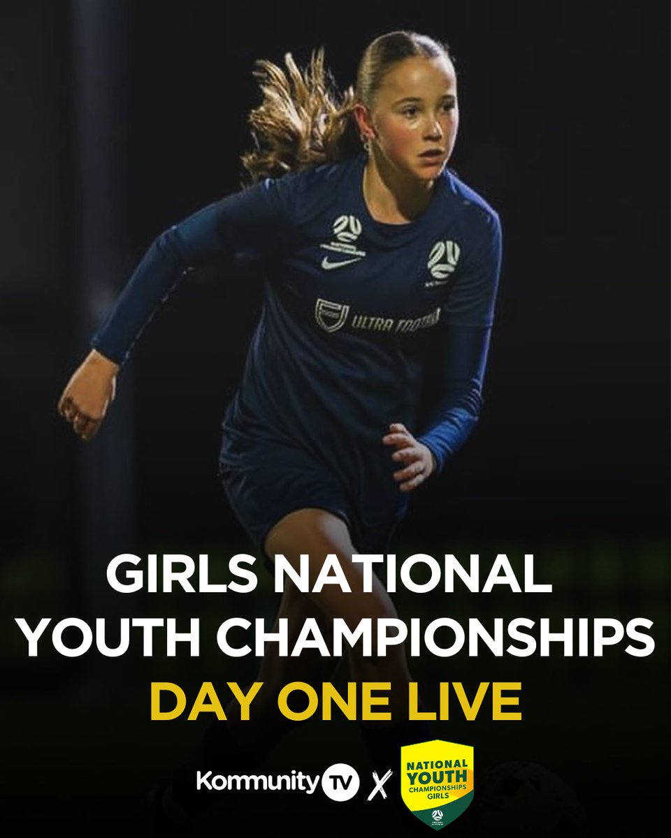 See the country's best young footballers take to the fields this morning for the <a href="/FootballAUS/">Football Australia</a> National Youth Championships ⚽️📺

WATCH EVERY MATCH LIVE | bit.ly/4copqk1