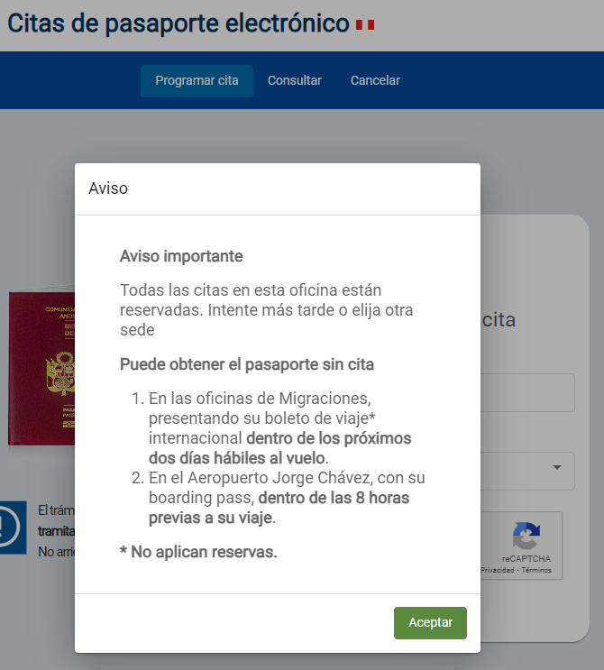Dianishca's tweet photo. @MigracionesPe Sigue igual, en todas las sedes. https://t.co/OwWdk36J8v