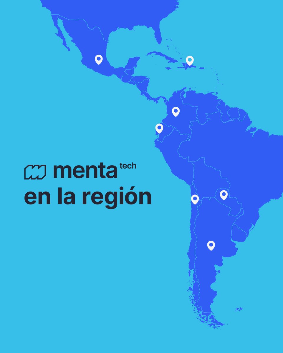 menta_tech_io's tweet photo. 🌎🚀 ¡Nuestro crecimiento en LATAM no se detiene!

Ahora operamos en 7 países, incluyendo México, Colombia y República Dominicana, apoyando eventos con artistas como Christian Nodal y María Becerra. 🎤✨

¡Más detalles pronto!

#mentatech https://t.co/ejOg6I0xao