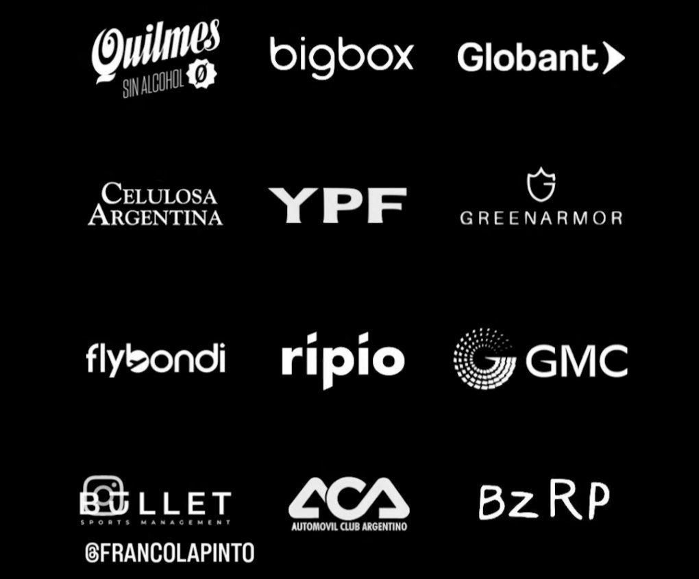 WilliamsF1arg's tweet photo. Los sponsors y apoyos de Franco 🇦🇷 actualmente, desde Abril se sumaron:
-BixBox 🇦🇷
-Flybondi 🇦🇷
-GMC Group 🇦🇷
-Green Armor 🇦🇷
-Quilmes 🇦🇷
-Celulosa Argentina S.A 🇦🇷
-Ripio 🇦🇷

Y se confirmo que hubo conversaciones con Uala. https://t.co/vqI6eAdoYm