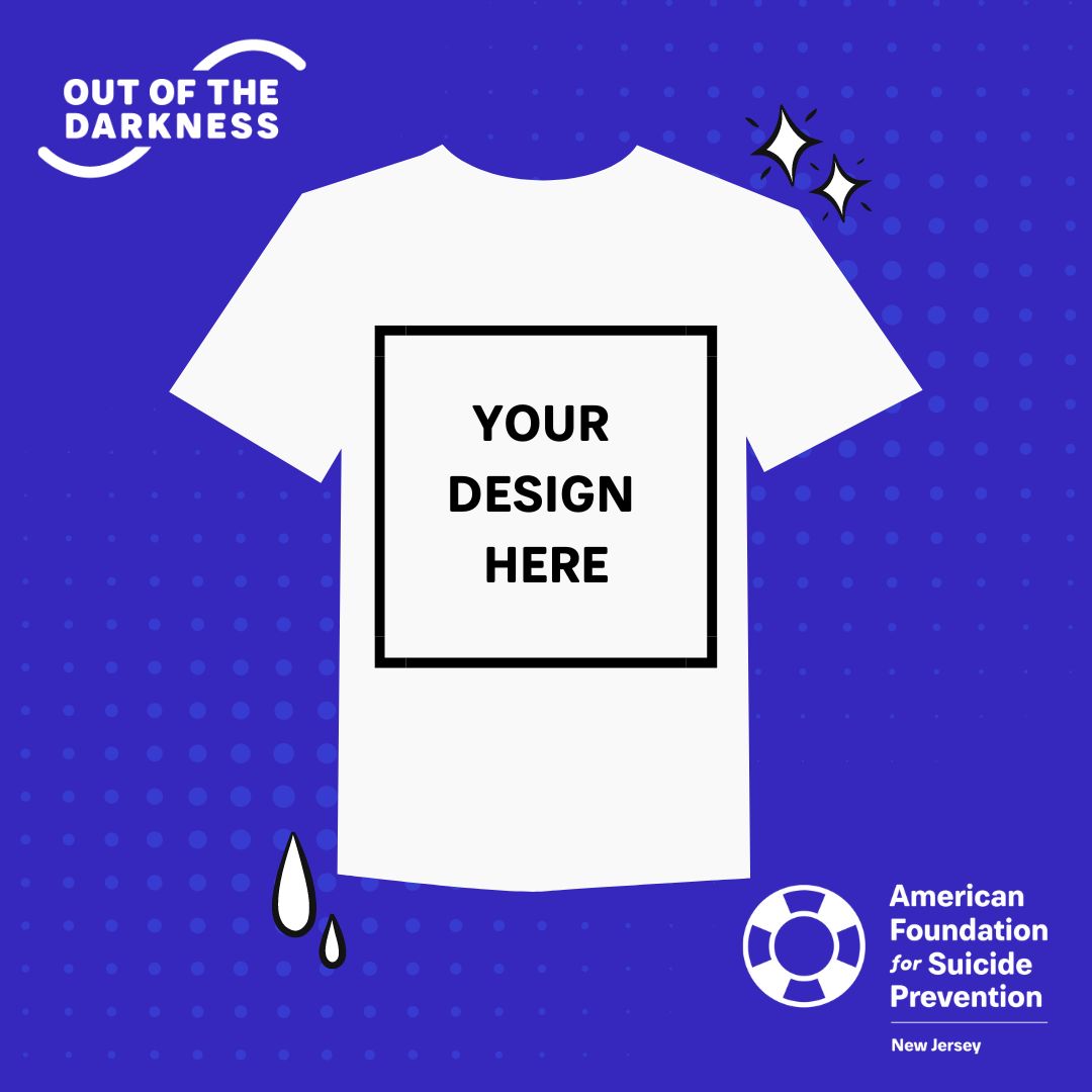 afspnewjersey's tweet photo. 🎨✨ Calling all artists!!! ✨🎨

Join AFSP NJ's first-ever Out of the Darkness Community Walk T-Shirt Design Competition! Create a design capturing HOPE, Support, and Respect. Submit by July 8 for a chance to have your artwork featured on our walk T-shirts. Details below! 👕💙 https://t.co/PyeLRoV3rW