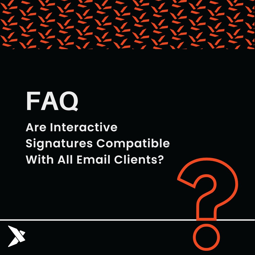 TeamCrossware's tweet image. Compatibility and limitations vary by platform, so it's crucial to confirm compatibility to ensure peak functionality and a great user experience. 📧
#EmailTips #BusinessCommunication #TechFAQ #InteractiveSignatures