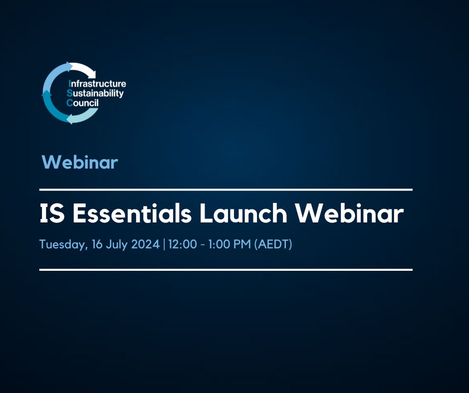 Last chance to register for our upcoming launch webinar for our newest ratings tool - IS Essentials. 

Join us for the launch event on the 16th of July at 12:00 - 1:00 PM (AEST) 

For more information and to register, click below!
loom.ly/qO8HRb8