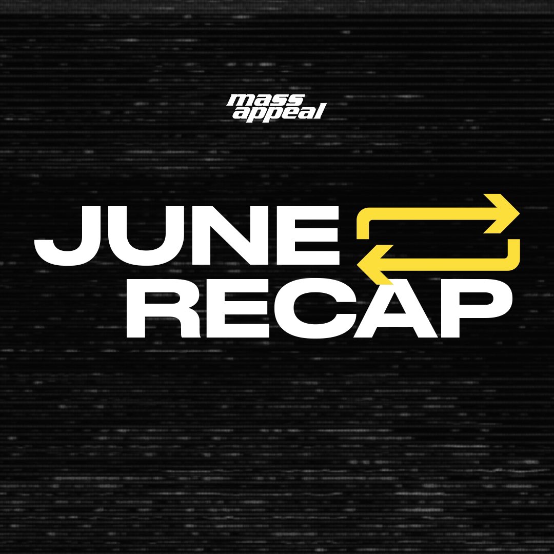 MassAppealRecs's tweet photo. 💿JUNE RECAP 💿
Highlighting the latest drops from our Mass Appeal artists including #LEW, #Mez, #070Phi & #Heems. Who's got your favorite verse? 🥇 https://t.co/OvQHgf8k6J