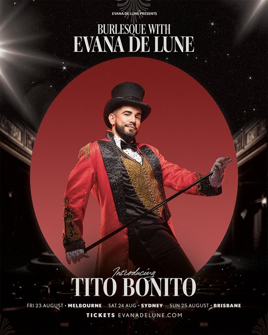 Beyond excited to announce my new show touring Australia this August! Joining me I have @JessabelleThndr