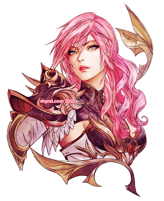 vhyrel's tweet image. Lightning Farron. ⚡️ #FFXIII #FF13. Shop: vhyrel.com.
