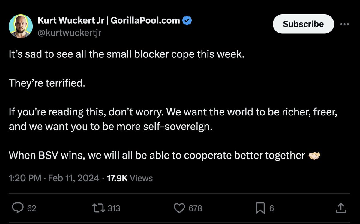 CraigWrightsDad's tweet image. Wuckie is one of the most impressive sycophants I've encountered via Craig's lifetime of scamming

He dropped his pants for BSV payments (not to be confused with pay-tents) from Calvin when he comes back from his "adventure"

"They're terrified"🤦‍♂️🤣

#Faketoshi #FlyingMonkey