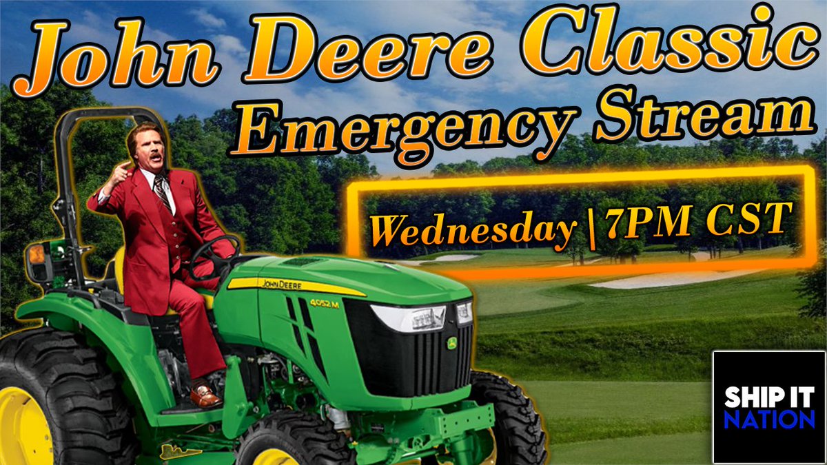 I delayed chemo this week because I got a BIG Bucket List item coming soon👀. So if I’m feeling good, why not do a Stream for the people? 😎

🚨24 hour warning for the John Deere Emergency Stream! 🚨

Like &amp; Repost to be in the live drawing to split a $200 ticket 50/50 with me!🤑