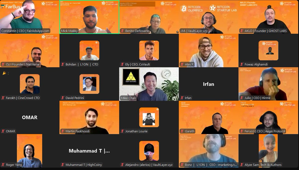 A big thank you to <a href="/mikewchan/">Mike Chan | Deep Ventures 🤘</a> from <a href="/DeepVenturesVC/">Deep Ventures</a> for your expert presentation on "Pitching to Investors." 🚀

Your insights and strategies have been crucial in helping us refine our approach and effectively engage with potential backers! 

#btc #innovation #demoday #founders