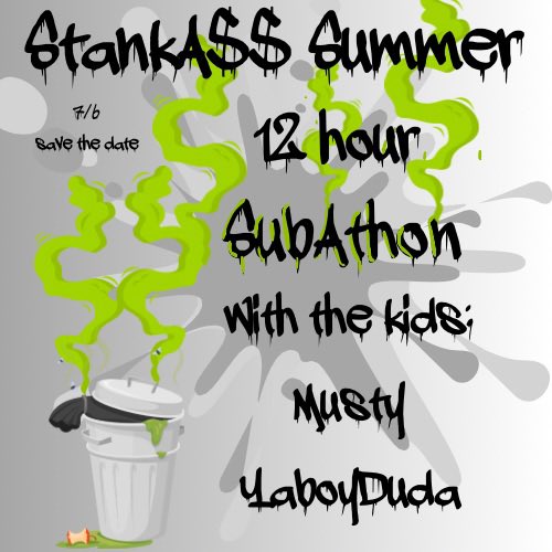 Come take our certification course in crashing out. 
SATURDAY. LOCK IT IN