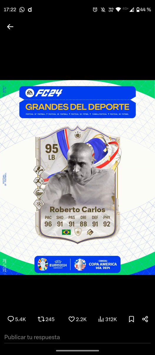 ercdelarosa's tweet photo. @easportsfces https://t.co/bj0GdrrNfv