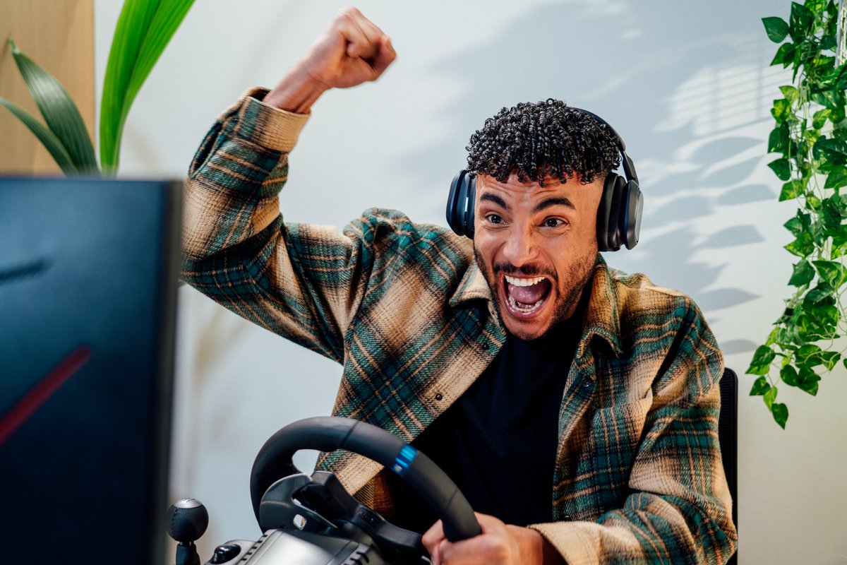 Mi cara cuando gano una carrera