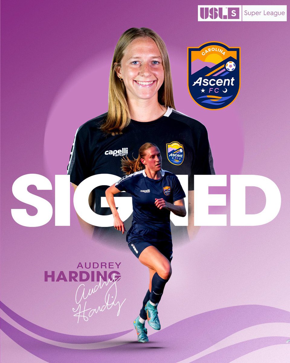 UNCWSoccer's tweet image. She’s coming home! Congrats to our own @harding1818 for signing with Carolina Ascent 👐🏼👏🏼 #HawkYeah x #AlwaysClimbing

“NEWS: Carolina Ascent FC Sign Forward Audrey Harding, 2021 NWSL Draft Pick and Three Year Professional”