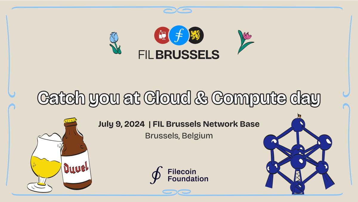 Join us at Cloud and Compute Day, July 9 at FIL Brussels during EthCC for a DePIN deep dive!

Here’s whats on deck: