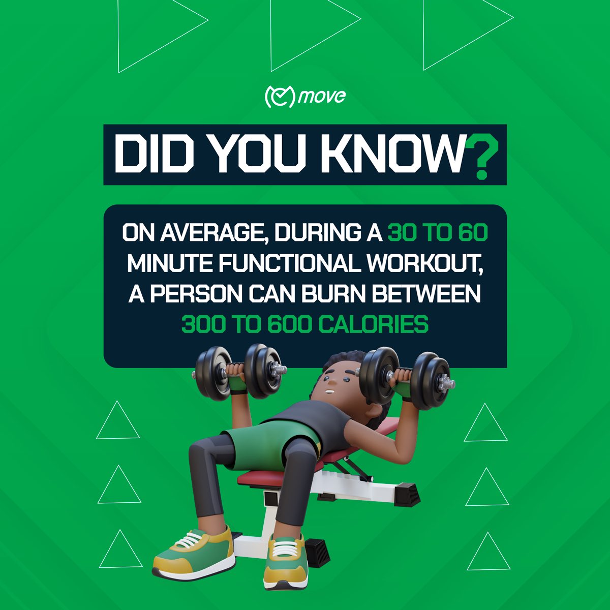 Move_app_'s tweet image. 🏋️‍♂️ Functional training focuses on movements that imitate everyday activities, working multiple muscle groups simultaneously. Benefits:
- Multi-joint movements
- Stability and coordination
- Variety of equipment
- Individual adaptation

#FunctionalTraining #Health #Fitness