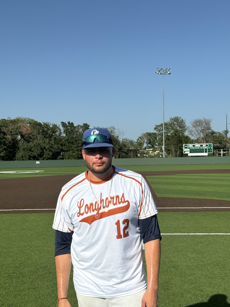#FiveToolSCL F: NTX Longhorns 12, TSL Red 0
PoG: Manny Salas 3-4, 2B, 3B, 3 RBI
Notable: Ethan Delgado 1-3, 2 RBI, 2R, 3 SB
Antonio Zamora 1-2, 3B, 3 RBI, R 
Kristyan Puyol-Genossar 1-3, 2B, 3 RBI