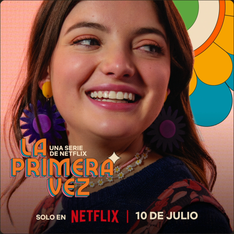 NetflixLAT's tweet photo. Este es un viaje que no te vas a querer perder.  La primera vez, temporada 2. Disponible el 10 de julio en Netflix.