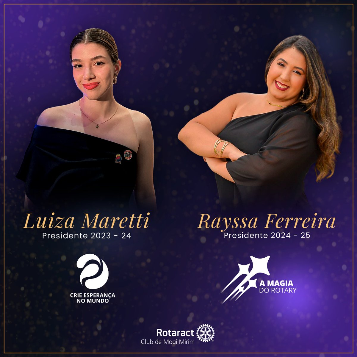 eteractmm's tweet image. O Rotaract Club de Mogi Mirim convida você para a Cerimônia de Transmissão de Cargos da Gestão 2024-25!!!

Quer saber como prestigiar este evento maravilhoso? Chama algum de nossos associados para mais informações ou responde esse tweet ❤️👽