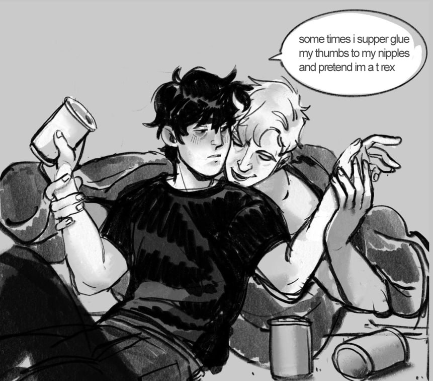 Going through old art and I cannot get over this 