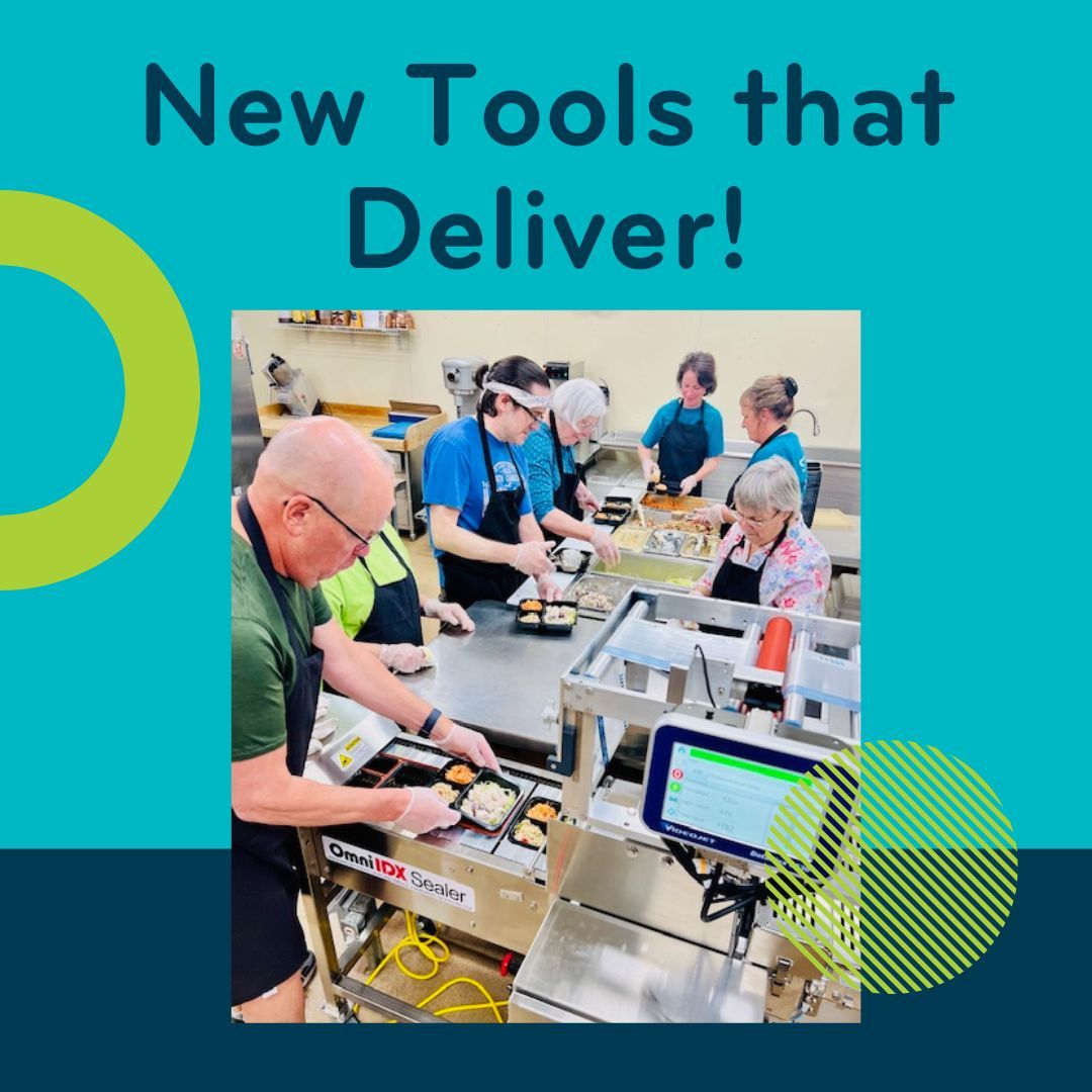 We’re excited to share our latest blog about our new automatic heat sealer and how it’s making a big difference!
It's saving time and money - allowing us to focus more on what matters most - delivering meals and smiles to our aging and homebound neighbors.
buff.ly/3zpxFh0