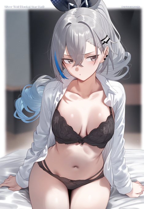 Pouting Silver Wolf 😾
#崩壊スターレイル #HonkaiStarRail 