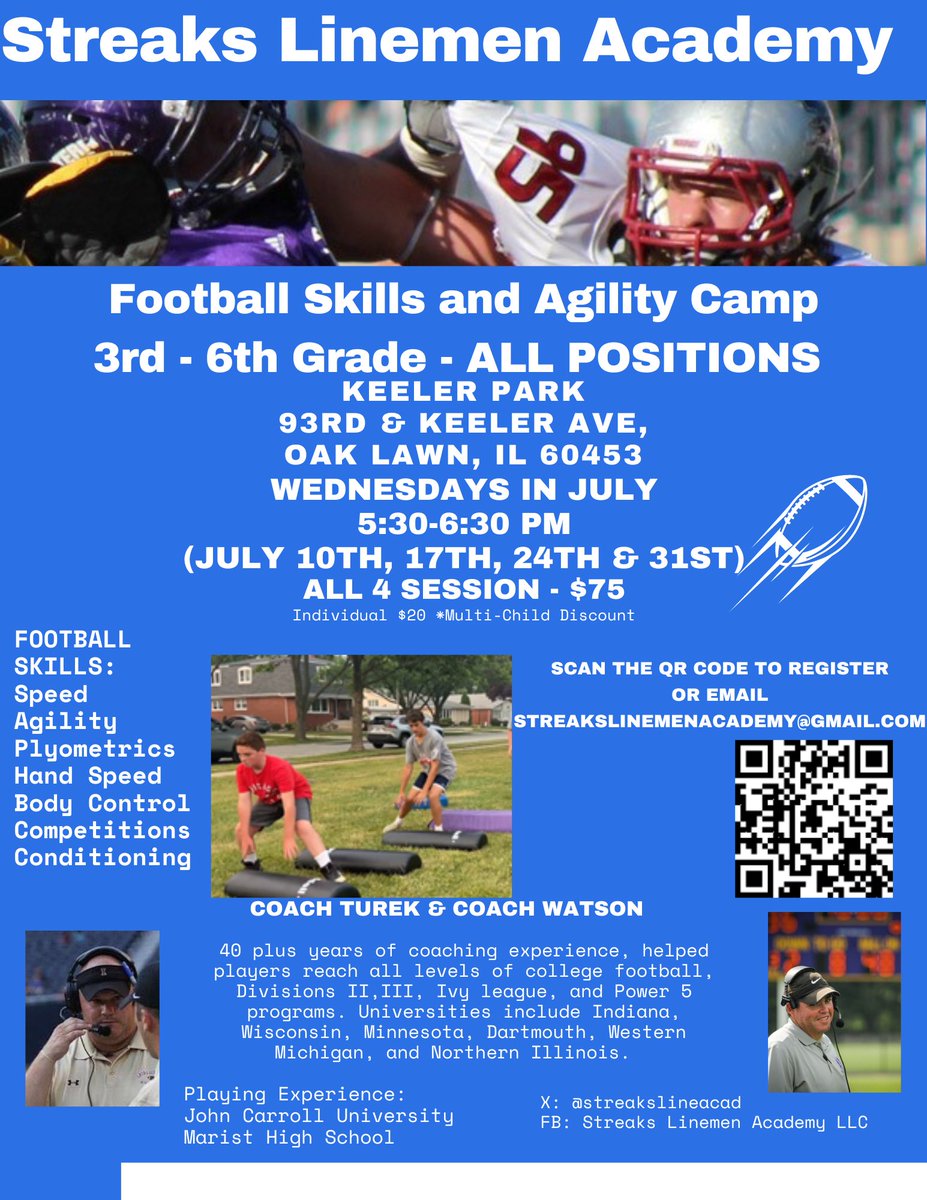 Streaks Linemen Academy LLC tweet media