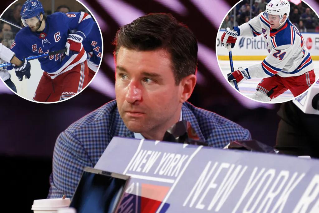 nypostsports's tweet photo. Rangers appear poised to run it back with little NHL free agency flexibly after Jacob Trouba drama https://t.co/ViUBbj8Z5X https://t.co/KIYPRNuXDD