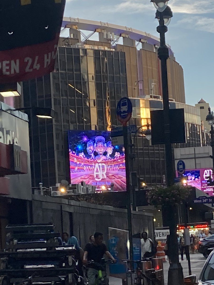 I didn’t realize I wasn’t following <a href="/AJRBrothers/">AJR</a> on here until I thought to check after seeing this beautiful sight. Is it July 27th yet?