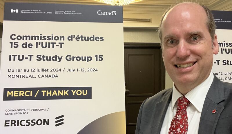 I was very proud to open the <a href="/itu/">Int’l Telecommunication Union</a> Study Group 15 plenary meeting in Montreal on Canada Day. It has been a team effort to ensure a great experience for delegates at this plenary meeting of SG15 and we appreciate the support of <a href="/ised_ca/">ISED</a> and <a href="/EricssonNA/">Ericsson N. America</a> .