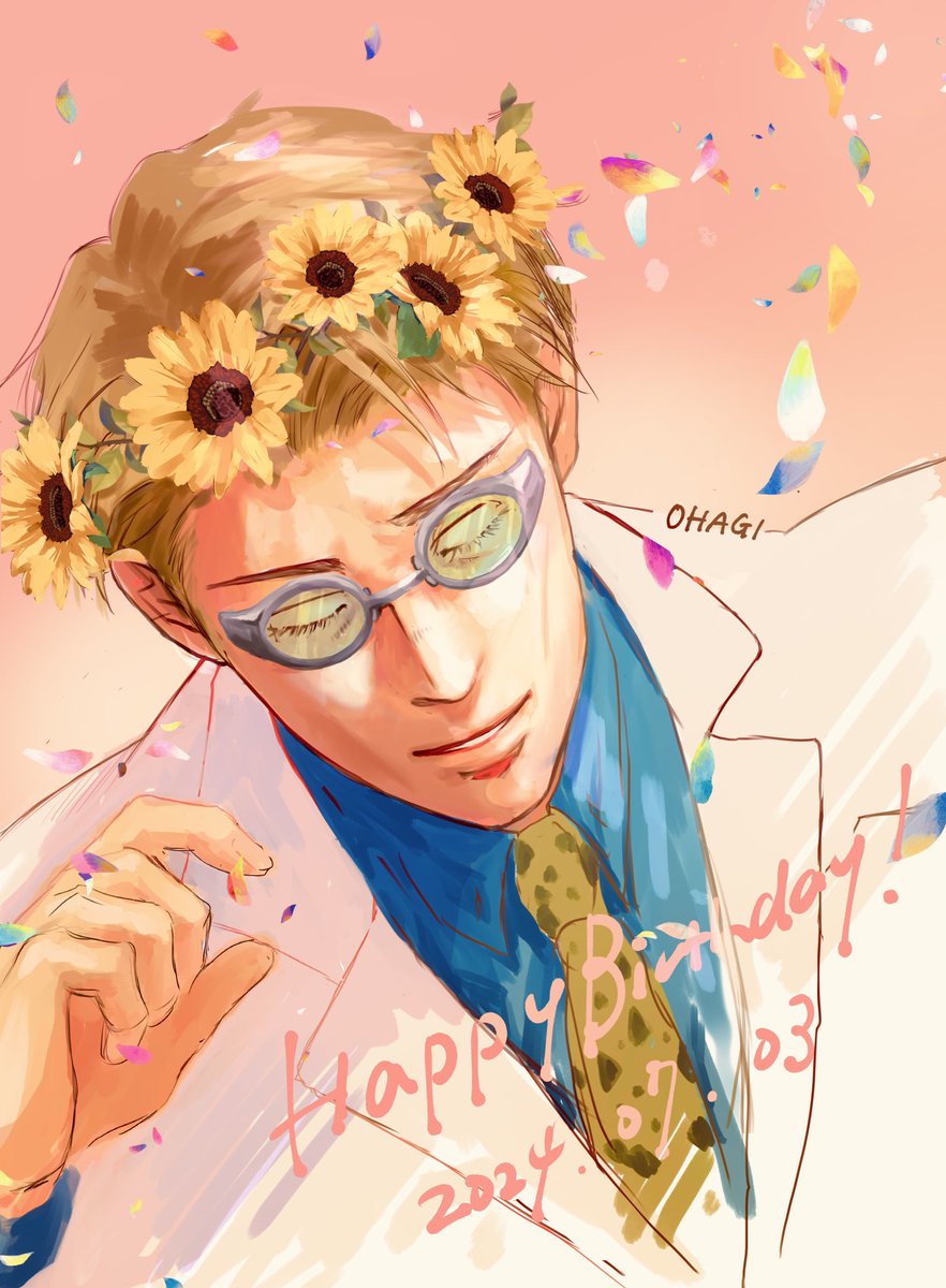 Ohagi_JJK's tweet photo. 𝙷𝚊𝚙𝚙𝚢 𝙱𝚒𝚛𝚝𝚑𝚍𝚊𝚢 !

#七海建人生誕祭2024 
#七海建人誕生祭2024 https://t.co/RamAydTUbb