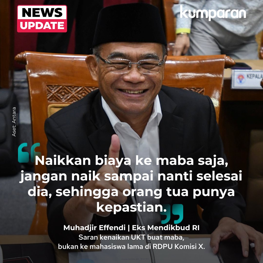BandiHermawan_'s tweet photo. Kampus jangan disuruh cari uang sendiri. Paling tidak gratisin Pendidikan sampai S1 di Kampus Negeri. 

Tugas Pemerintah medistribusikan pengetahuan seluas-luasnya untuk seluruh rakyat, supaya mampu bersaing dikancah global.

@prabowo @ganjarpranowo @gibran_tweet @Gerindra https://t.co/vFVu8Au3Qt