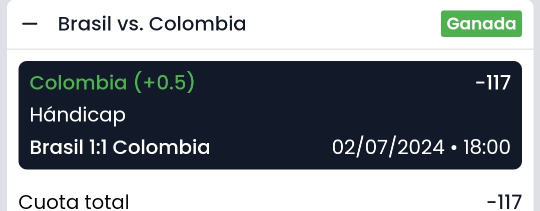 ChapitoApuestas's tweet photo. SE PRENDIÓ EL CERRO 🔥🔥🔥🔥 !!!!

Rapidito de regreso a la Senda del triunfo.

La lectura de este juego me salió perfecta ✅️🇨🇴 !!!

Además ganamos ya el Paso 2 de mi RETO $1,000 A $20,000 ✅️💚!!!

¿Me seguiste? Deja ❤️ y pasa a Cobraaaar Caraaaaajo 🫶!!! https://t.co/4FxxBEDDCI