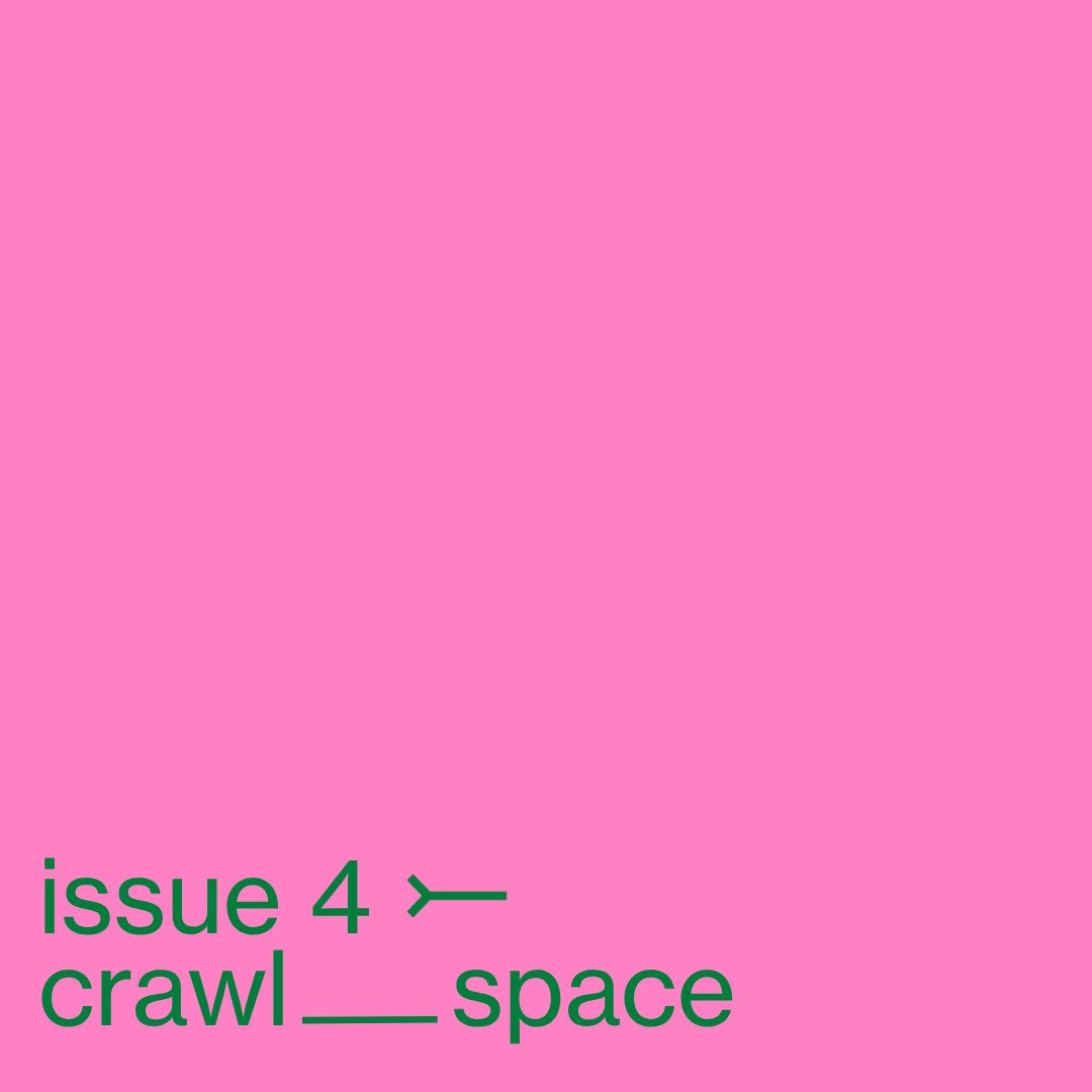crawlspacecool's tweet image. ⤚ ⤚ ⤚ ⤚ ⤚ ⤚ ⤚ ⤚ ⤚ ⤚ ⤚ ⤚
issue 4 of crawlspace is now live!
—&amp;gt; crawlspace.cool
[best viewed on desktop]
⤚ ⤚ ⤚ ⤚ ⤚ ⤚ ⤚ ⤚ ⤚ ⤚ ⤚ ⤚
Featuring work from Jo Suk, Caleb Triscari, George Kartas &amp;amp; Madison Griffiths, Florence Walker and Miaoye Que 🙌